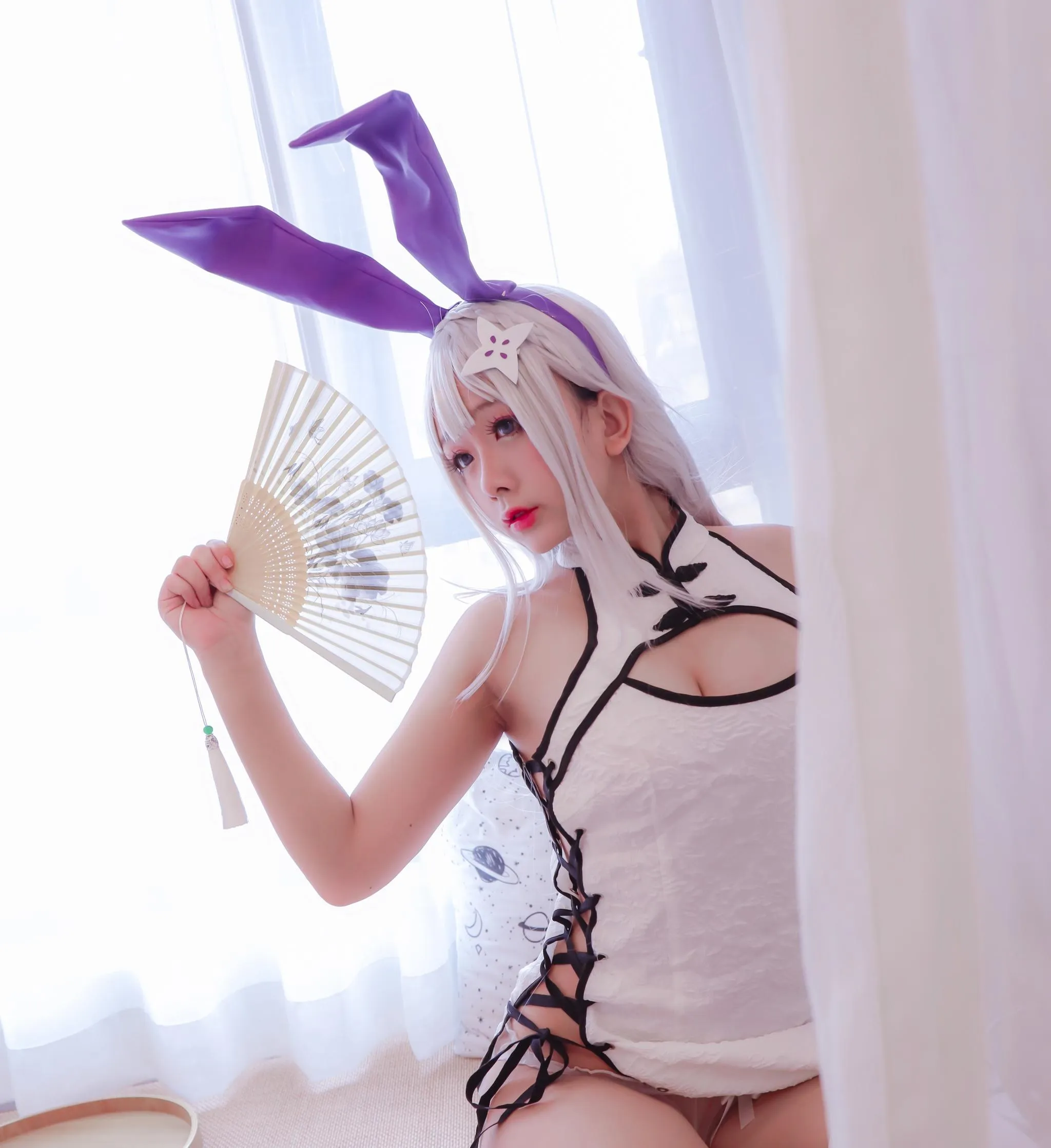 日奈娇 – NO.06 白旗袍 [42P]插图8